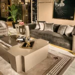 Luna Salon Takımı Gri